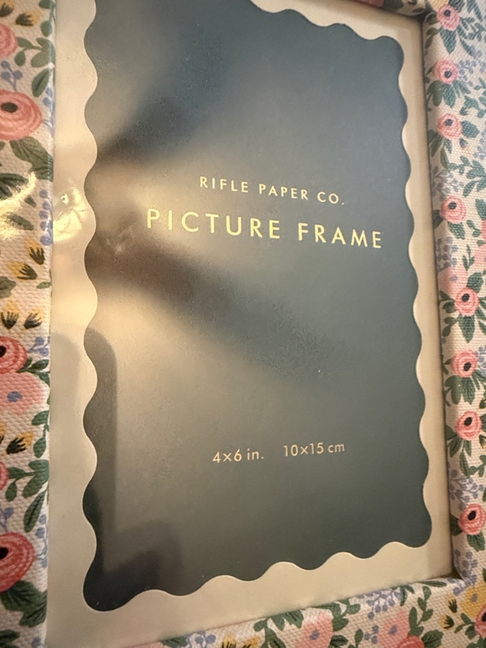 Rifle Paper Co. Floral Pink and Green Picture Frame - Picture 2 of 3